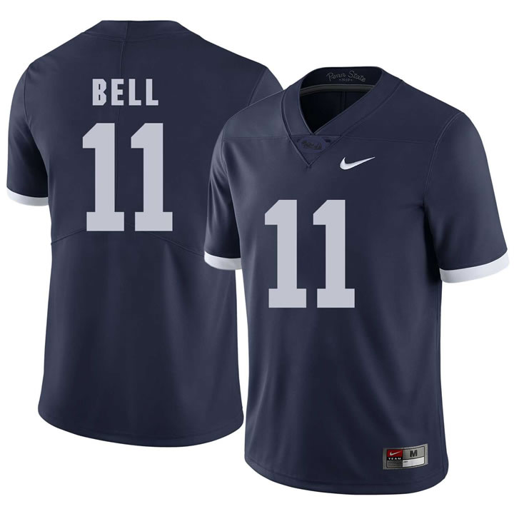 Penn State Nittany Lions 11 Brandon Bell Navy College Football Jersey DingZhi